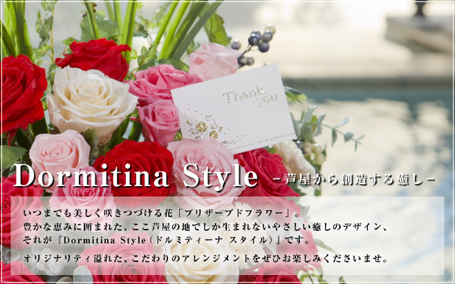 Dormitina Style 芦屋から創造する癒し